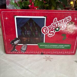 A Christmas Story Laser Lights